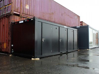 Sanitary and toilet containers